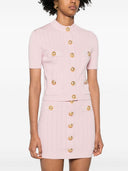 Balmain Buttoned Cropped Cardigan
