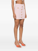 Balmain Buttoned Knitted Skirt