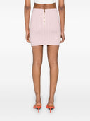Balmain Buttoned Knitted Skirt