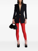 Balmain Wool Single Breasted Blazer Jacket