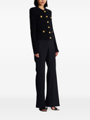 Balmain Buttoned Tweed Short Jacket