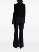 Balmain Buttoned Tweed Short Jacket