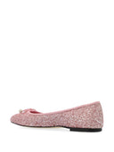 Jimmy Choo Elme flache glitzernde Ballette