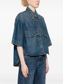 Khaite Mahsha Denim Cotton Shirt