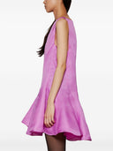 Khaite Mags Silk Mini Dress
