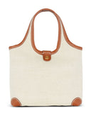 Balmain B Army Mini Canvas And Leather Handbag