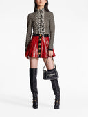 Balmain B Army tela e borsa in pelle