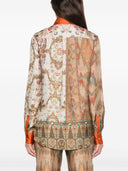 Pierre Louis Mascia Printed Silk Shirt