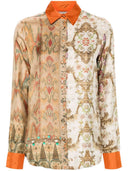 Pierre Louis Mascia Printed Silk Shirt