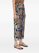Pierre Louis Mascia Printed Silk Trousers