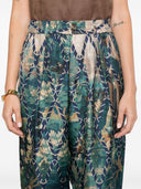 Pierre Louis Mascia Printed Silk Trousers