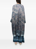 Pierre Louis Mascia Wool Printed Kimono