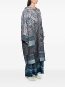 Pierre Louis Mascia Wool Printed Kimono
