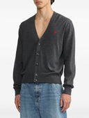 Ami Paris Ami De Coeur Wool Cardigan