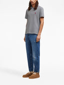 Ami Paris Ami De Coeur Organic Cotton Polo Shirt