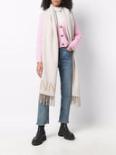 Ganni Logo Wool Scarf