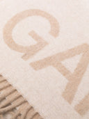 Ganni Logo Wool Scarf