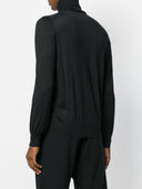 Brunello Cucinelli Silk And Cashmere High Neck Sweater