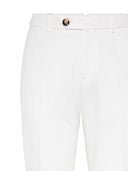 Pantaloni di cotone Brunello Cucinelli