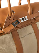 Brunello Cucinelli Leather Travel Bag