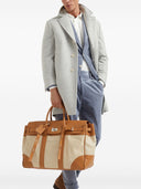 Brunello Cucinelli Leather Travel Bag