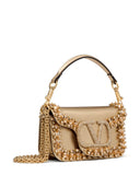 Valentino Garavani Locò Small Leather Shoulder Bag