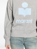 Marant Etoile Moby徽标棉质运动衫