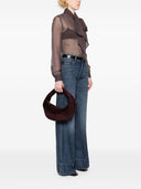 Khaite Olivia Medium Leather Hobo Bag