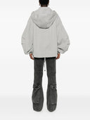 Attico Zipped Cotton Hoodie