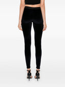 Tom Ford Logo Velvet Leggings