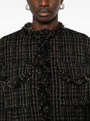 Kurzjacke von Sacai Tweed Wolle