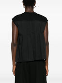 Sacai Pleated Cotton T Shirt