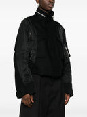 Sacai Wool And Nylon Blend Jacket