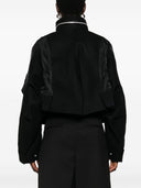 Sacai Wool And Nylon Blend Jacket