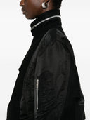 Sacai Wool And Nylon Blend Jacket