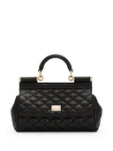 Dolce & Gabbana Sicily Small Leather Handbag