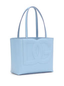 Dolce & Gabbana Dg Logo Small Leather Tote Bag