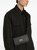 Dolce & Gabbana Allover Logo Crossbody Bag