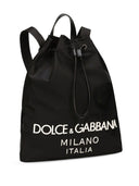 Dolce & Gabbana Logo Nylon Backpack