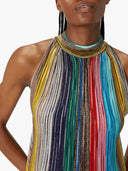 Missoni Striped Sleeveless Mini Dress