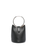 Alaia Ring Mini Leather Bucket Bag