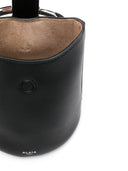 Alaia Ring Mini Leather Bucket Bag