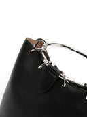 Alaia Ring Medium Leather Bucket Bag