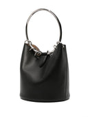Alaia Ring Medium Leather Bucket Bag