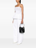 Alaia Ring Medium Leather Bucket Bag