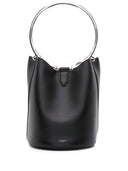 Alaia Ring Large Leather Bucket Bag