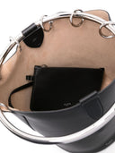 Alaia Ring Large Leather Bucket Bag