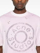 Acne Studios Logo Cotton T Shirt