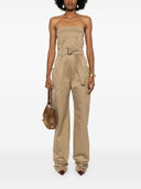 Saint Laurent Cotton Gabardine Jumpsuit
