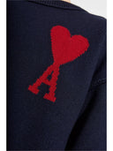 Ami Paris Ami De Coeur Wool Sweater